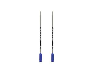 Cross Lot de 2 recharges pour stylo bille à encre à base d'huile F 8512 - Bleu