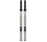 CROSS recharge 8910-1 roller - Adaptée aux rollers Cross - Pointe fine - Encre noire - Lot de 2