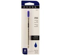 Cross Recharge pour stylo à bille Pointe fine Bleu Lot de 6