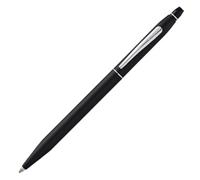 CROSS Stylo bille à bille rétractable Clip-on Moyen Noir - Noir, Chrome, Métal
