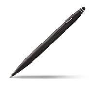 CROSS Tech2 Satin Black - Stylo bille et stylet pour smartphone - Stylo à bille double fonction 2 en 1 - Écrin classique et recharge noire incluse