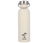 Crossed Palms Bouteille d'eau en acier inoxydable 750 ml, blanc, 7,1 x 24,3 cm, sans BPA, anti-fuite, CP-10020
