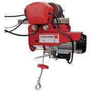 Crossfer HDGD -1000 Treuil à câble de 1000 kg avec chariot capacité de charge 500/1000KG avec poulie de renvoi seulement 1x pièce de commande Hauteur de levage 12 / 6 m 230V