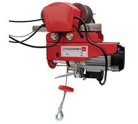 Crossfer HDGD -600 Treuil à câble de 600kg avec chariot capacité de charge 300/600KG avec poulie de renvoi seulement 1x pièce de commande Hauteur de levage 12 / 6 m 230V