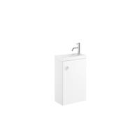 Crosswater Alo Meuble bas de salle de bains - 40x22cm - blanc mat AL4000FWM