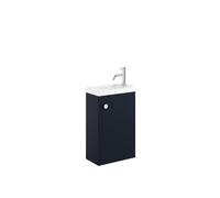 Crosswater Alo Meuble bas de salle de bains - 40x22cm - bleu indigo profond AL4000FIB