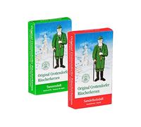 Crottendorfer Cônes d'encens - différents parfums de Noël - lot de 2, Parfum sapin + bois de santal.