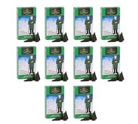 Crottendorfer Lot de 10 paquets de 24 bougies d'encens Parfum sapin
