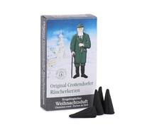 Crottendorfer Räucherkerzen Cônes d'encens 1011 Anti-tabac Senteur Noël Lot de 24 Taille M