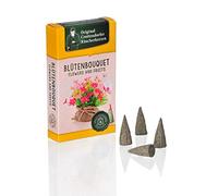 Crottendorfer Räucherkerzen d'encens - Bouquet de fleurs, Lot de 24