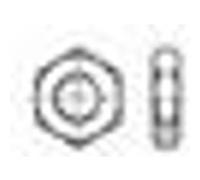Toolcraft - Crou Hexagonal Bas M3 1060794 Acier Inoxydable A4 100 Pc(s)