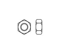 Crous Hexagonaux Toolcraft 888119 Din 934 M4 10 Pc(s)