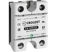 Crouzet Relais à semi-conducteurs 84137001N 10 A Tension de contact (max.): 280 V/AC à commutation au zéro de tension 1 pc(s)