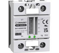Crouzet Relais à semi-conducteurs 84140603N 50 A Tension de contact (max.): 660 V/AC Passage par zéro spécial 1 pc(s)