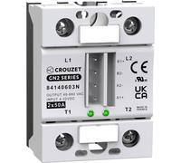 Crouzet Relais à semi-conducteurs 84140603N 50 A Tension de contact (max.): 660 V/AC Passage par zéro spécial 1 pc(s)