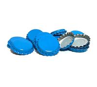 Crown Caps Lot de 100 capsules de bière Bleu