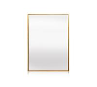 Croxley miroir mural cadre métallique rectangulaire 90 x 60 cm