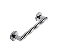 Croydex Barre d'appui Moderne en Acier Inoxydable avec Fixations dissimulées, Chrome, 30 cm