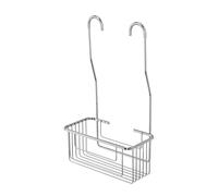 Croydex Crochet en Acier Doux Plaqué sur Mitigeur Douche Panier, Chrome
