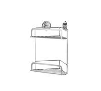 Croydex Panier de Douche, en Acier Doux, Argent, Taille Unique