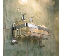 Croydex Panier en Aluminium Large 140 x 260 x 125 mm