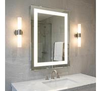 Croydex Rookley Hang 'N' Lock MM720700E Miroir Vertical éclairé Verre