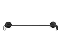 Croydex Stick 'n' Lock Barre Porte-Serviettes adhésive sans perçage Noir Mat