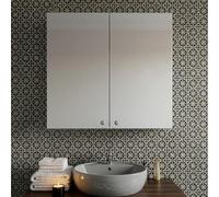 Croydex Variation Parent Petite Double Porte Bianco Steel