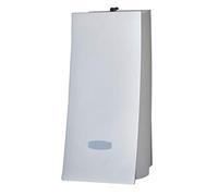 Croydex Wave Distributeur de Savon Mural Finition Nichol Satiné Idéal pour la Douche, Le Bain ou la Cuisine Facile à remplir