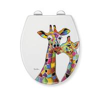 Croydex WL604122 Toilet Seat Francie&Josie WL60412 Abattant WC, Blanc, Taille Unique