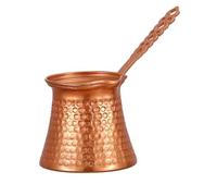 Cruche Cuivre Martelé Cafetière en cuivre martelé à la main, goutte-à-goutte, tasse Thermos lait, moka, poignée laiton, accessoires