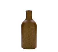 Cruche en terre cuite 500 ml, grès, brun-cristallisé, ouverture : liège
