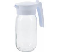 Cruche Verre 1l Couvercle Pp Carafe Verre Durable Avec Couvercle - Excellent Houseware