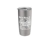 Cruise Friends Complices & Alibis Travel T-shirt graphique amusant Gobelet isotherme en acier inoxydable double paroi