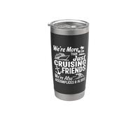 Cruise Friends Complices & Alibis Travel T-shirt graphique amusant Gobelet isotherme en acier inoxydable double paroi
