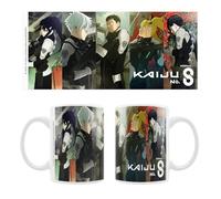 Kaiju No. 8 mug céramique Mina, Reno, Kafka, Kikoru, Hoshina