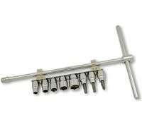 Cruztools TSDS38, Ensemble de conducteurs en T Argent Argent