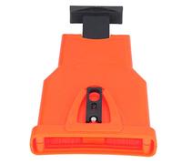 Cryfokt Affûteuse de Chaîne, Protection en Plastique, Portable, Manuelle, | Gabarit d\'affûtage de tronçonneuse universel, coque en plastique résistant à l\'usure, avec pierre à aiguiser pour scie à