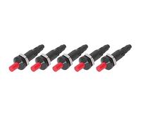 Cryfokt Allumeur à Bouton-Poussoir de Chauffage à Gaz Durable, 5 Pièces, pour Barbecue et Feux de Camp, avec Opération en Un et Résistance aux Hautes Températures