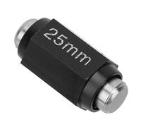 Cryfokt Barre de Tige de Bloc de Calibrage Extérieur Précis de Micromètre D'acier Inoxydable pour la Mesure Standard D'étrier de Micromètre de 25mm (25mm)