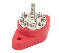 Cryfokt Bloc de Distribution électrique, 160 A, Format Compact | Construction en acier inoxydable, polyvalente pour les véhicules, tension 12V-48V