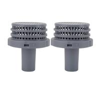 Cryfokt Connecteur de Crépine de Piscine, 2 Pièces, Remplacement Durable pour 25022E, Performances de Filtration Améliorées, Plastique pour Piscine et Spa