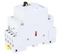 Cryfokt Contacteur AC BCH8-25M 230V 4P 25A, Ultra-économe en énergie pour le Contrôle des Moteurs Domestiques (2NO2NC)