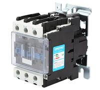 Cryfokt Contacteur AC CJX2-6511, Contacteur électrique Industriel 220V 65A à 3 Pôles pour la Distribution D'énergie et le Contrôle du Moteur