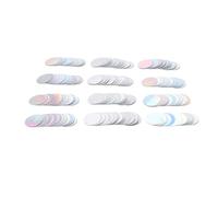Cryfokt Guirlande à Points Ronds, Paquet de 12, Bannière de Cercle en Papier Nacré de 13,12 Pieds, Décor Suspendu de 5 Cm, sans Déchirure pour Mariage, Fête d'anniversaire, Salle de Classe,
