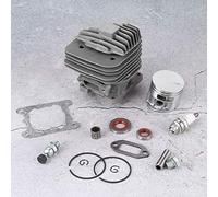 Cryfokt Kit Cylindre-Piston avec Joint pour Tronçonneuse MS261, Réparations Complètes, Installation Facile, Alliage D'aluminium, 1 unité