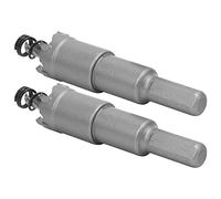 Cryfokt Kit de Coupe de Scie Cloche en Carbure, 2 Ensembles avec des Performances Durables pour les Plaques Métalliques et Plus (φ18.5mm)