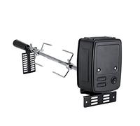 Cryfokt Kit de Rôtissoire pour Gril, Solution de Cuisson Extérieure Portable avec Kit de Rôtissoire en Acier Inoxydable, de Universel avec Moteur électrique et Tiges de Broche Robustes pour Barbecue