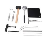 Cryfokt Kit D'outils Ouvre-Noix de Coco en Acier Inoxydable, Ensemble