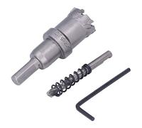 Cryfokt Mèche Scie Cloche Carbure épaisse Dents Acier Kit Forage Trous